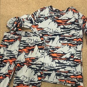 Burton kids fleece base layer size large